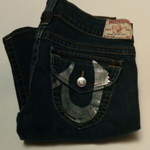 True Religion Women's Blue Jeans